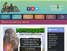 Tablet Screenshot of minesquish.indiesquish.com